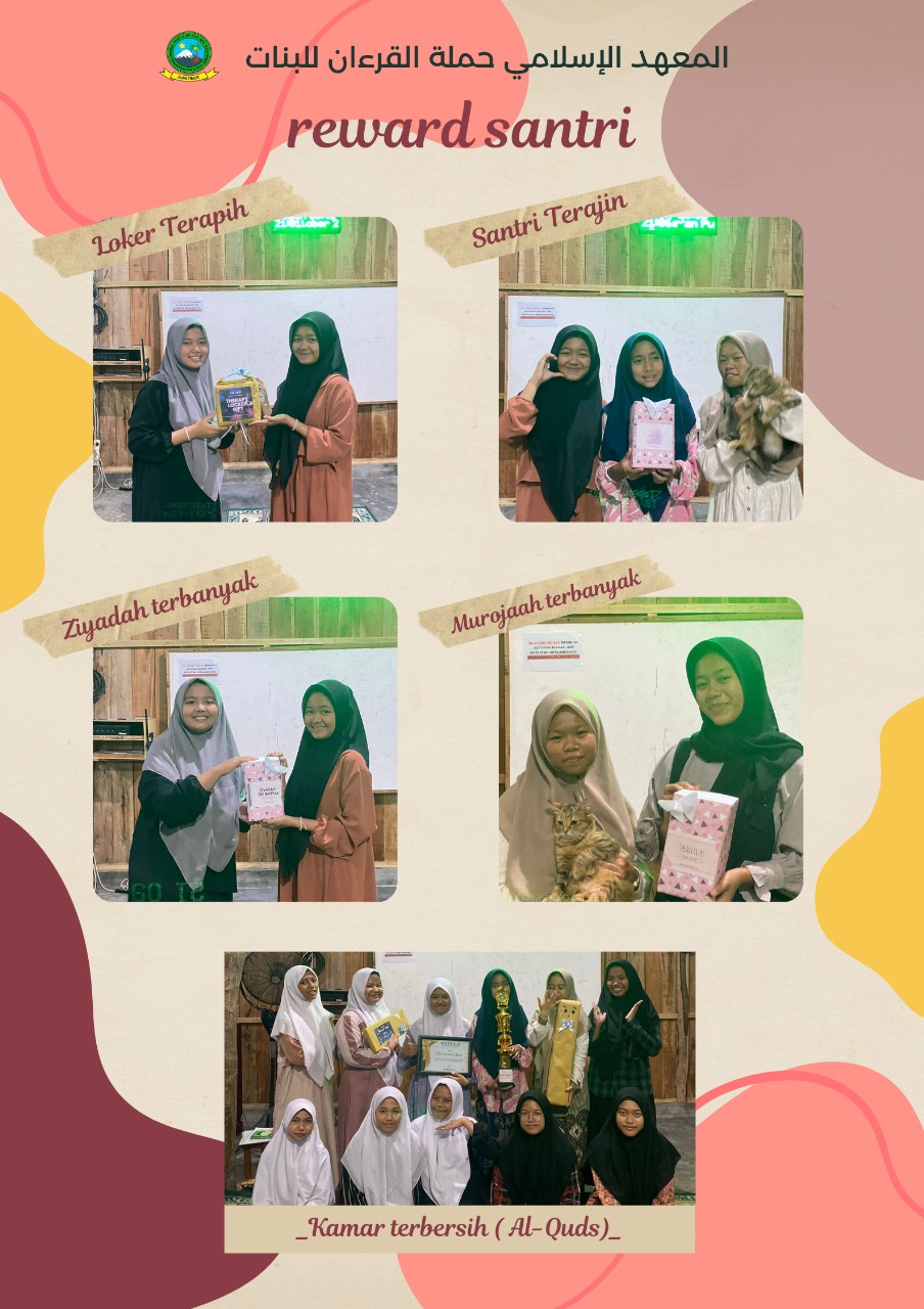 REWARD SANTRI TERPILIH
